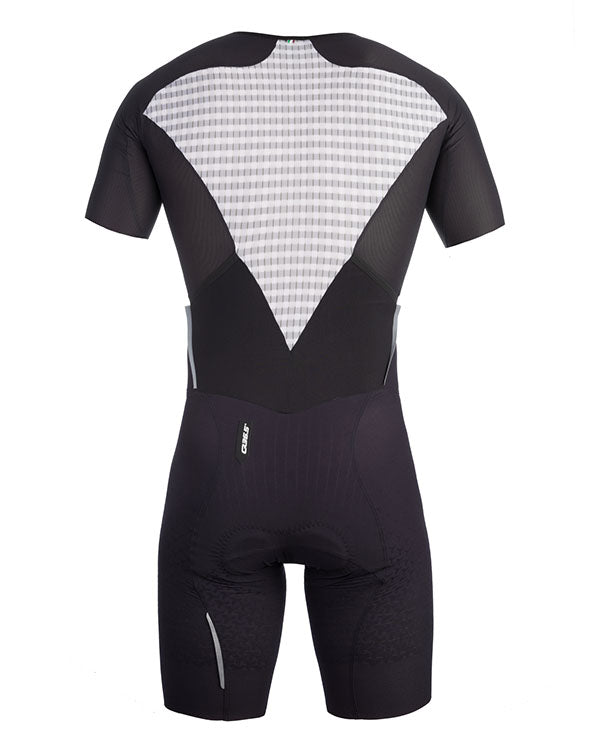 Q36.5 三鐵衣TRI Skinsuit Short Sleeve 短袖 男女同款 黑