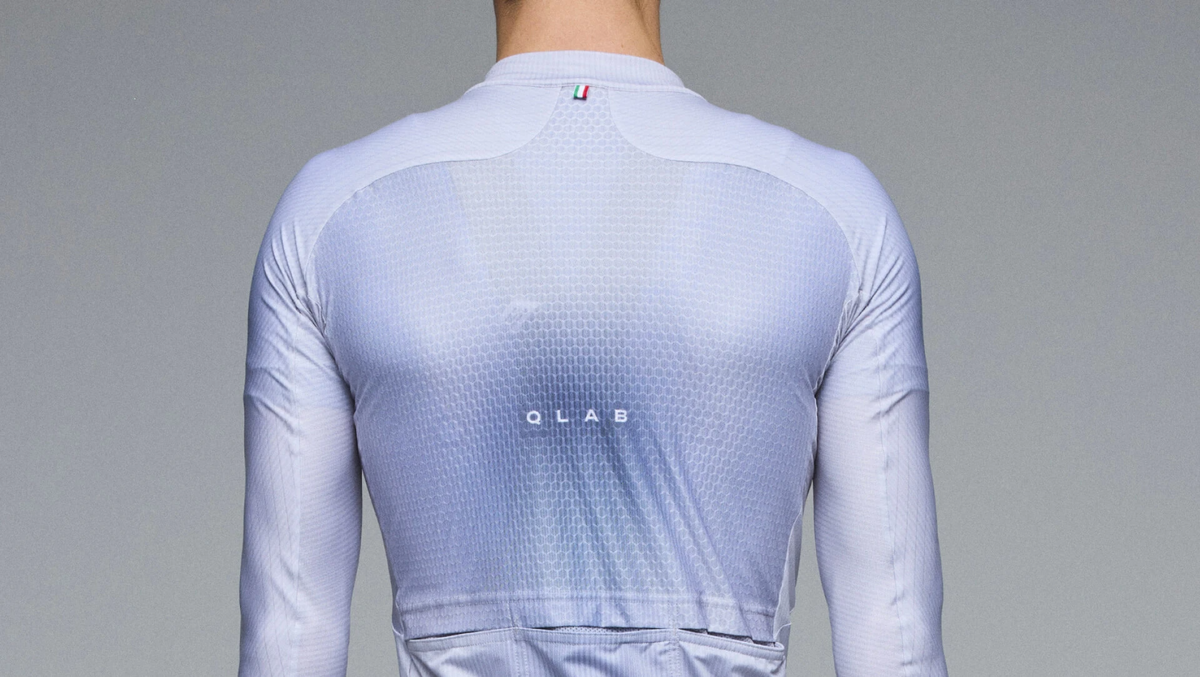Q36.5 薄長袖車衣Gregarius Hybrid Light QLAB LS Jersey Ice Grey 男款 灰