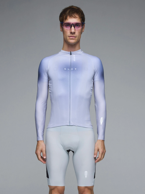 Q36.5 薄長袖車衣Gregarius Hybrid Light QLAB LS Jersey Ice Grey 男款 灰