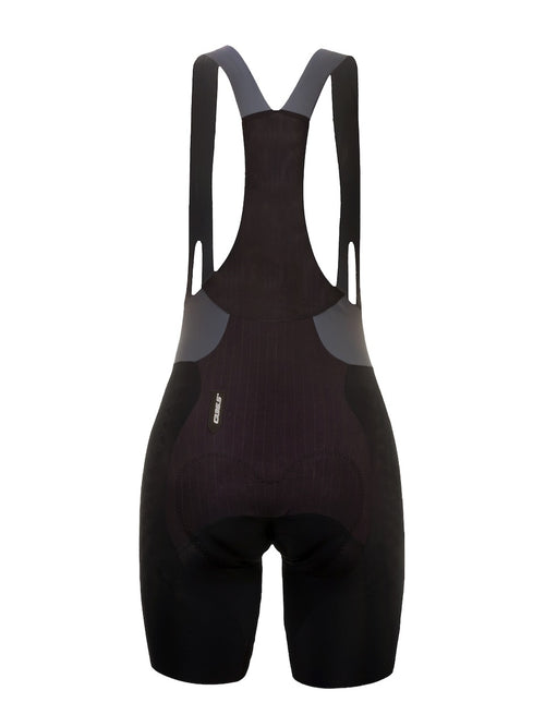 Q36.5 車褲Grid Skin Bib Shorts Black 4D女款 黑