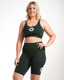 Black Sheep 黑羊 無痕平口車褲WMN Integrated Shorts Scarab 女-墨綠