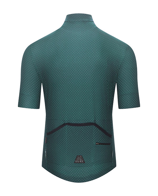 Café du Cycliste 車衣 Fleurette Lightweight Jersey Infinite Green 短袖 男 無限綠