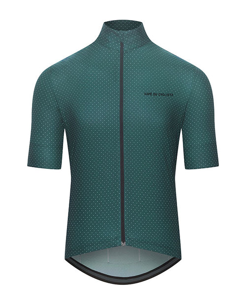 Café du Cycliste 車衣 Fleurette Lightweight Jersey Infinite Green 短袖 男 無限綠