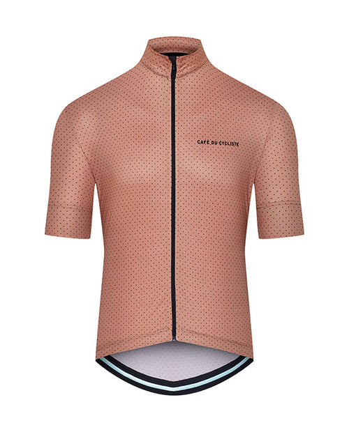 Café du Cycliste 車衣 Fleurette Lightweight Jersey Mocha 短袖 男 摩卡