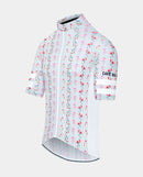 Café du Cycliste 車衣Floriane Lightweight Jersey Sakura 短袖 男 白底櫻花