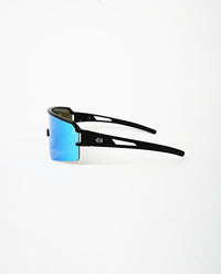 BLOOVS 風鏡-霧黑框藍鏡片 FLANDES Matte Black Dark Blue