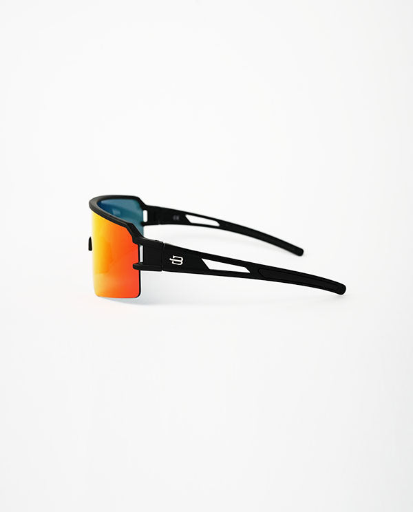 BLOOVS 風鏡-霧黑框紅鏡片 FLANDES Matte Black Red