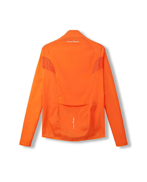 Pedal Mafia 輕量風雨衣 Core Rain Jacket Orange 女-橘