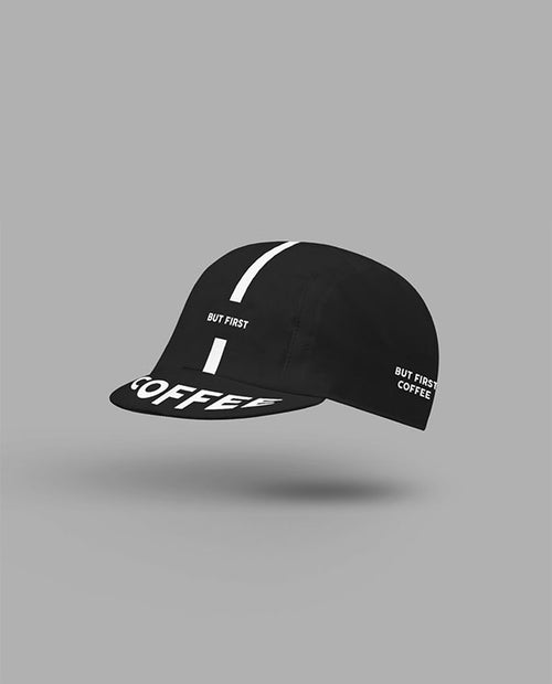 COIS 小帽Cycling Cap But First Coffee Black-黑