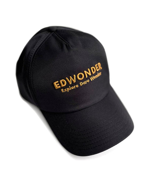 EdWonder 鴨舌帽EdW Outdoor Cap 黑底金字