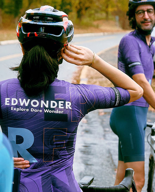 EdWonder 車衣Wonderfool Infinite Plum Purple短 女-紫