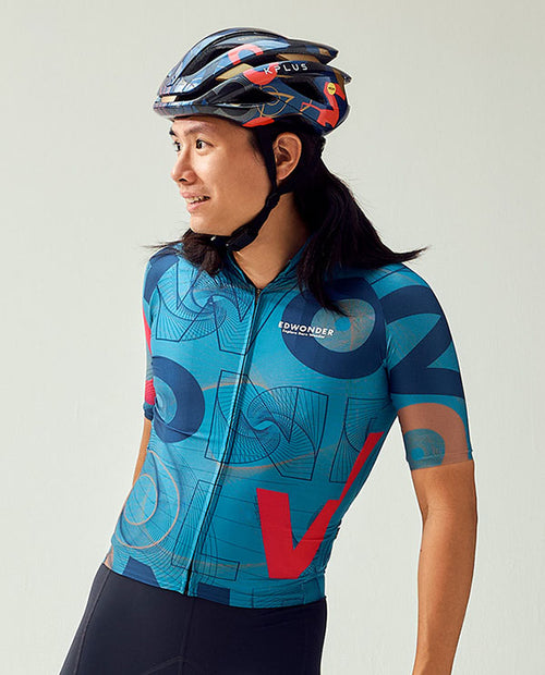 EdWonder 車衣Wonderfool Infinite Teal Green短 男-湖水綠