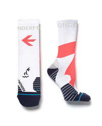 EdWonder 車襪EdWonder x Stance Explore Run 白