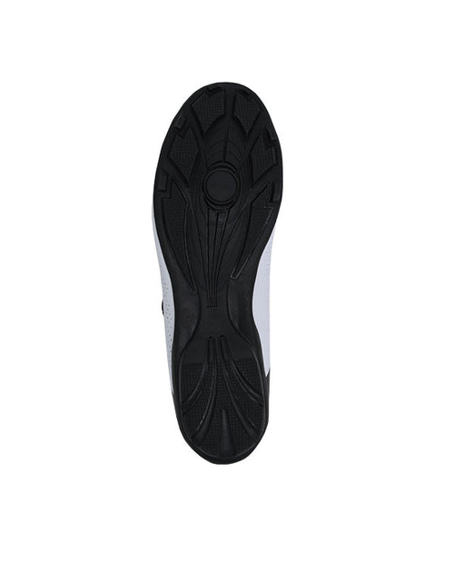 FLR 單旋鈕硬底鞋 F-11 White+Rubber Sole 白