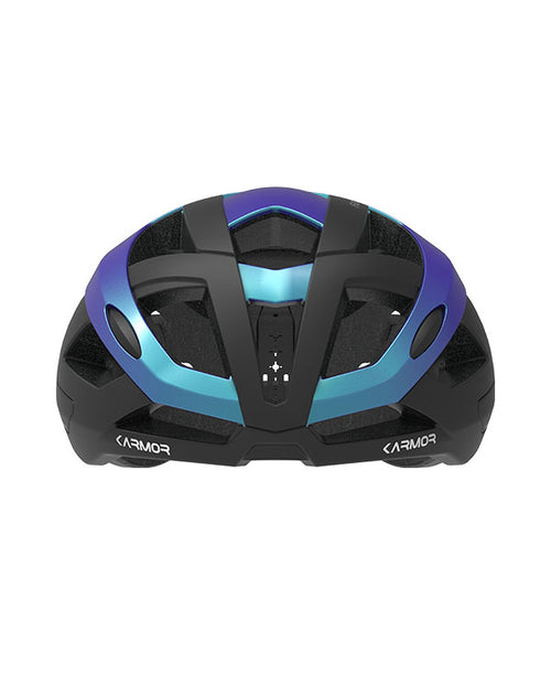 Karmor 安全帽 Fianza Aurora.Black 藍紫.黑