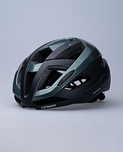 Karmor 安全帽 Fianza Pine Green-Black 松綠.黑