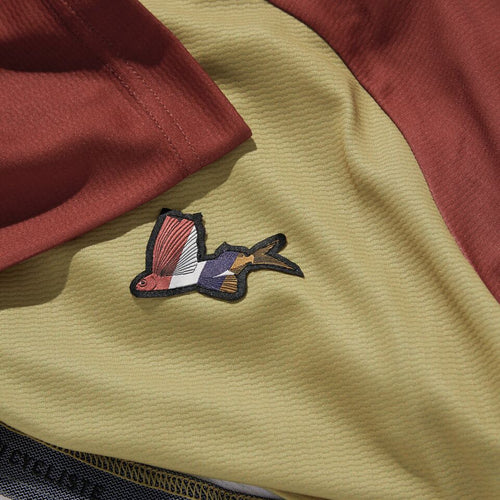 Café du Cycliste 車衣 T-shirt Gravel Barbara Jersey Sand 3/4袖 男 沙/橘