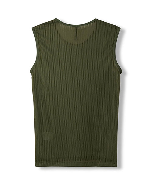 Pedal Mafia 底衫PMCC Olive無袖 男-橄欖綠