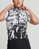 Pedla 防風背心SuperNature Classic Gilet - B&W Nature 女-黑白