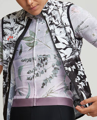 Pedla 防風背心SuperNature Classic Gilet - B&W Nature 女-黑白