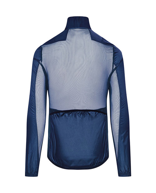 Café du Cycliste 外套Petra Jacket Peacock Blue極輕防風 男-孔雀藍