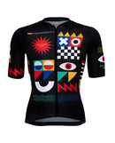 COIS 車衣Posterlad Jersey Black短 女-黑