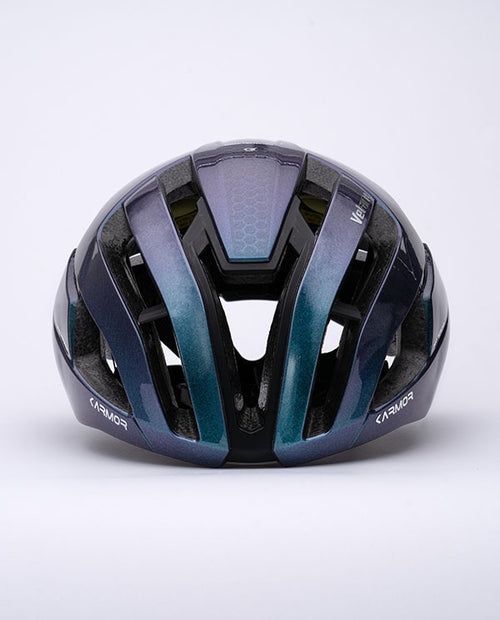 Karmor 安全帽 Veliant Aurora 珍珠亮-漸層紫藍
