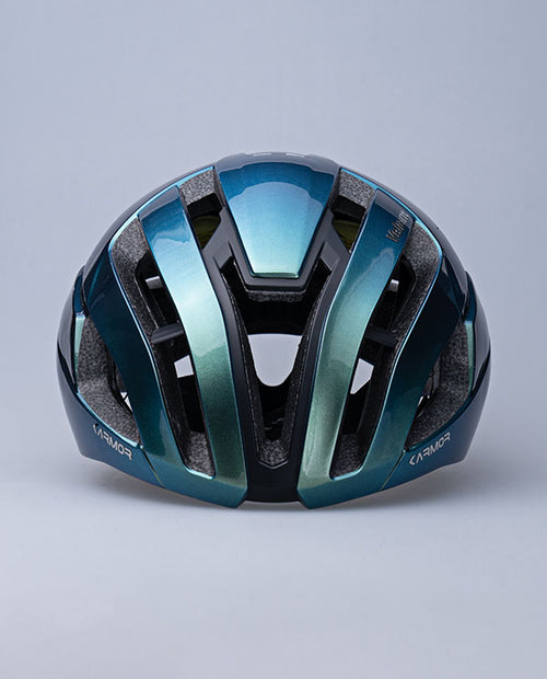 Karmor 安全帽 Veliant Wave-Blue 珍珠亮-漸層藍綠