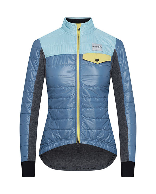 Café du Cycliste 外套Albertine Air Blue Jacket 女-天空藍