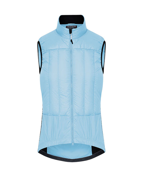 Café du Cycliste 背心Alexia Gilet Air Blue 男女共版-天空藍