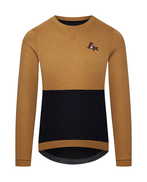 Café du Cycliste 車衣Gravel Angele LS Dark Gold飛魚 長 男-金