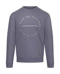 Café du Cycliste 衛T Clementine Petrol Grey長 共版-紫灰