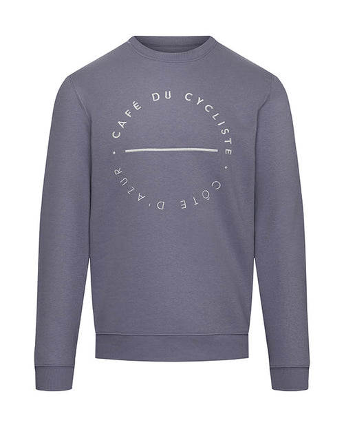 Café du Cycliste 衛T Clementine Petrol Grey長 共版-紫灰