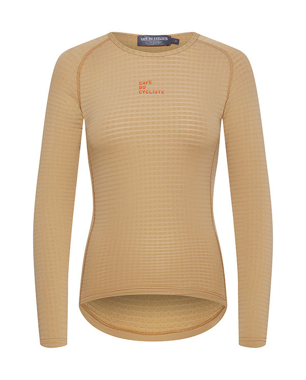 Café du Cycliste 底衫Coline LS Baselayer Brige 長袖 女-米色